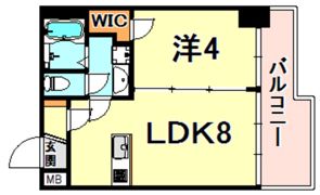 ブエナビスタ神戸イーストの間取り画像