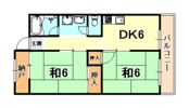 吉田ロイヤルの間取り画像
