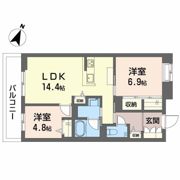 シャーメゾンガーデンズ芦屋浜町の間取り画像