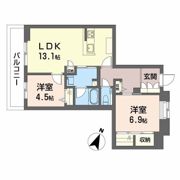 シャーメゾンガーデンズ芦屋浜町の間取り画像