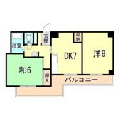 ハイツタケシの間取り画像