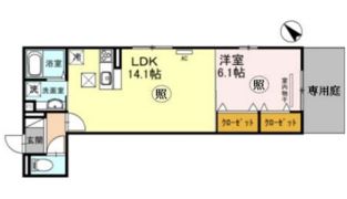 Birdhill 塚本通の間取り画像