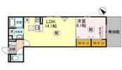 Birdhill 塚本通の間取り画像