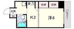 ブルームライフ兵庫の間取り画像