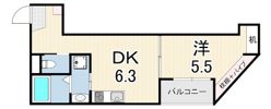 ルミナス尼崎の間取り画像