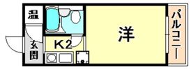カサベラ花隈の間取り画像