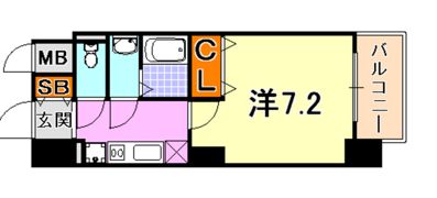 フロイデの間取り画像