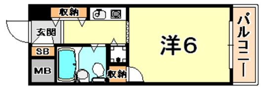 アルテハイム灘の間取り画像