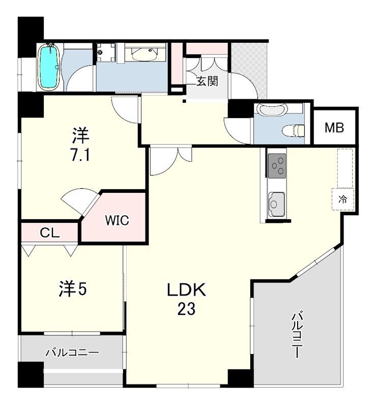 間取図