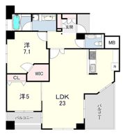 ファスタージュ相楽園の間取り画像