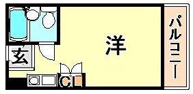 カサベラ神戸の間取り画像