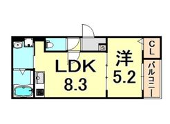 エール小中島（エールコナカジマ）の間取り画像