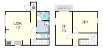 リオ甲子園の間取り画像