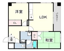 サンシャインAの間取り画像