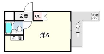 シティライフ灘43の間取り画像
