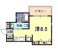 ワコーレヴィータ深江本町の間取り画像