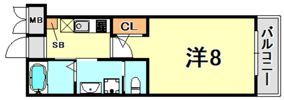 ワコーレヴィータ神戸灘SOUTHの間取り画像