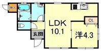 芦屋精道arsの間取り画像