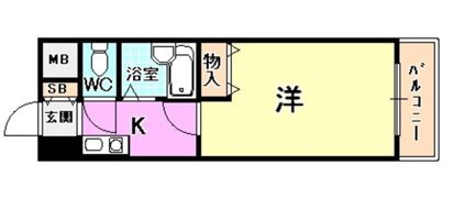 ライフ石町の間取り画像