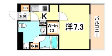 アーバネックス神戸六甲の間取り画像