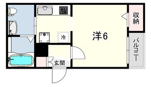 CASA出屋敷駅前の間取り画像