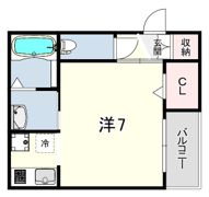 CASA出屋敷駅前の間取り画像