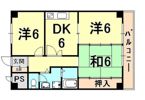 フェイバリー甲東園I・IIの間取り画像