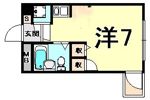 キューブ武庫川VIの間取り画像