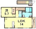 アコード岡本の間取り画像