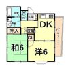 サンサンハイツの間取り画像