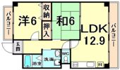 ボヌールの間取り画像