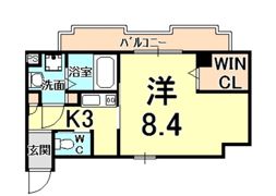 ドルチェ東甲子園の間取り画像