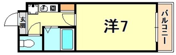 ベルフォーレ上筒井の間取り画像