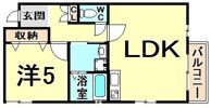 クリアヴィレッジ園田の間取り画像