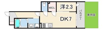 ヴェルステック西宮鳴尾の間取り画像