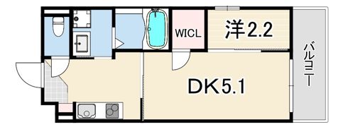 ヴェルステック西宮鳴尾の間取り画像