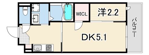 ヴェルステック西宮鳴尾の間取り画像