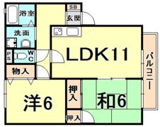 パドレ・ヒロの間取り画像