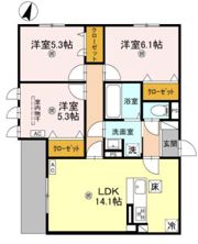 La Maison 高羽町の間取り画像