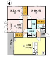La Maison 高羽町の間取り画像