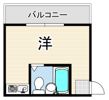 レジデンシア甲東園の間取り画像