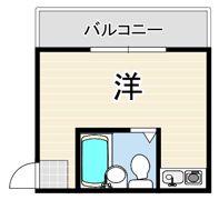 レジデンシア甲東園の間取り画像
