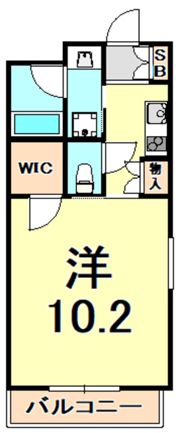 ウェルスクエア芦屋の間取り画像