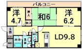 メゾンドール荒牧の間取り画像