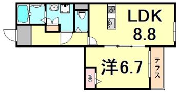 Ys’courtの間取り画像