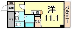 ディアコート西宮北口の間取り画像