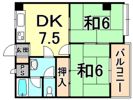 コスモ・パレス甲東園の間取り画像
