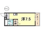 プレアデス夙川の間取り画像