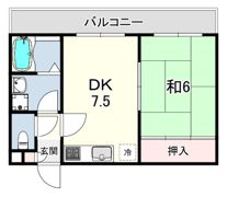ルナハイムの間取り画像