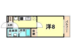 ディアさくら夙川の間取り画像